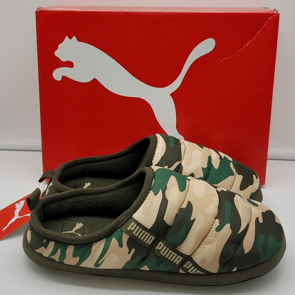NEW Puma Scuff Camo Size 8